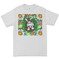 Dove Grey Easter Bunny Premium Tee - CowhideDigitalArt