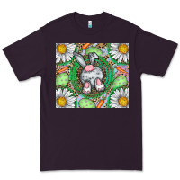 Plum Easter Bunny Premium Tee - CowhideDigitalArt