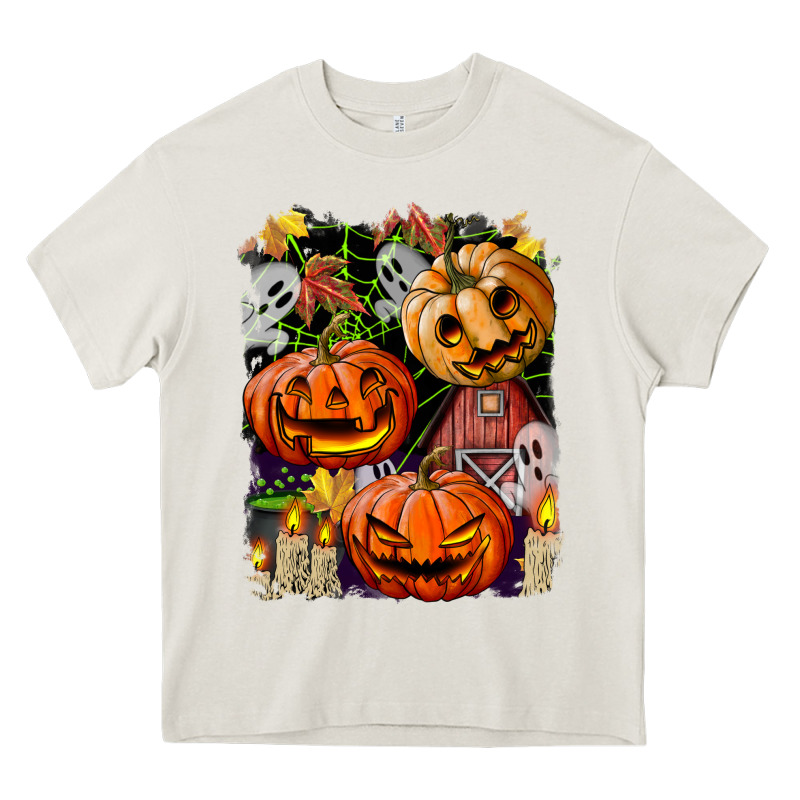 Halloween Pumpkins Heavy Core Tee by BundleAndBundleShop | Teevron