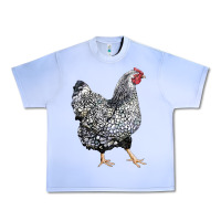 Grape Ice wyandotte chicken Urban Heavy Tee - LillyAllenDesigns