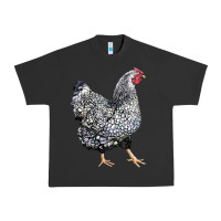 Pigment Black wyandotte chicken Urban Heavy Tee - LillyAllenDesigns