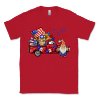 Red american gnomies truck Classic Tee - BarkalooDesign