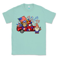 Seafoam american gnomies truck Classic Tee - BarkalooDesign