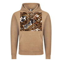 Vintage Coffee leopard and cowhides Vintage Hoodie - BarkalooDesign