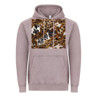 Vintage Zinc leopard and cowhides Vintage Hoodie - BarkalooDesign