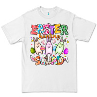 White Easter Hunting Squad Premium Tee - CowhideDigitalArt