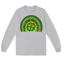 Moon Dust St. Patrick's Day Shamrock Rainbow Long Sleeve Tee - Artiststas
