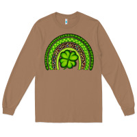 Toasted Coconut St. Patrick's Day Shamrock Rainbow Long Sleeve Tee - Artiststas