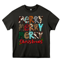 Asphalt Merry Christmas Heavy Core Tee - FaDigitalArtStudio