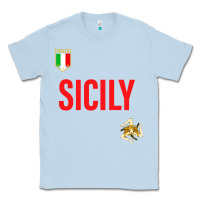 Dusty Blue sicily Classic Tee - baoMotion