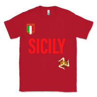 Red sicily Classic Tee - baoMotion