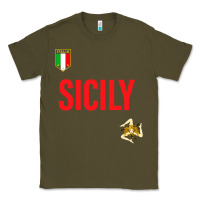 Army Green sicily Classic Tee - baoMotion