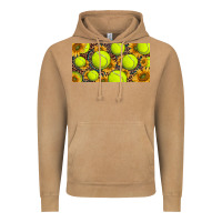 Vintage Camel tennis ball with sunflower and racket  licence plato Vintage Hoodie - BarkalooDesign