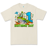Bone birthday boy frog age 1 Premium Tee - LillyAllenDesigns
