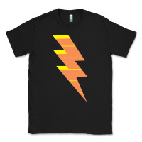 Black LIGHTNING BOLT Classic Tee - baoMotion