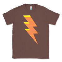 Chestnut LIGHTNING BOLT Classic Tee - baoMotion