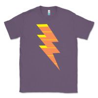 Lavender LIGHTNING BOLT Classic Tee - baoMotion