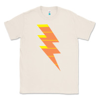 Natural LIGHTNING BOLT Classic Tee - baoMotion