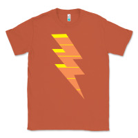 Copper LIGHTNING BOLT Classic Tee - baoMotion