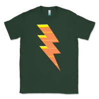 Sports Green LIGHTNING BOLT Classic Tee - baoMotion