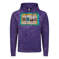 Cloud Purple western turquoise's mama background Vintage Hoodie - BarkalooDesign