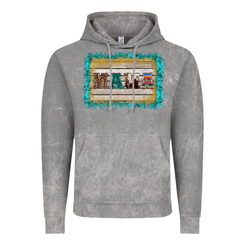 Western Turquoise's Mama Background Vintage Hoodie by BarkalooDesign | Teevron