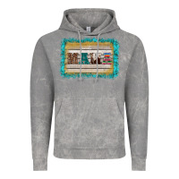 Cloud Rock western turquoise's mama background Vintage Hoodie - BarkalooDesign