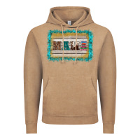 Vintage Coffee western turquoise's mama background Vintage Hoodie - BarkalooDesign