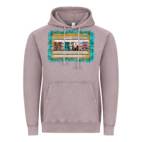 Vintage Zinc western turquoise's mama background Vintage Hoodie - BarkalooDesign