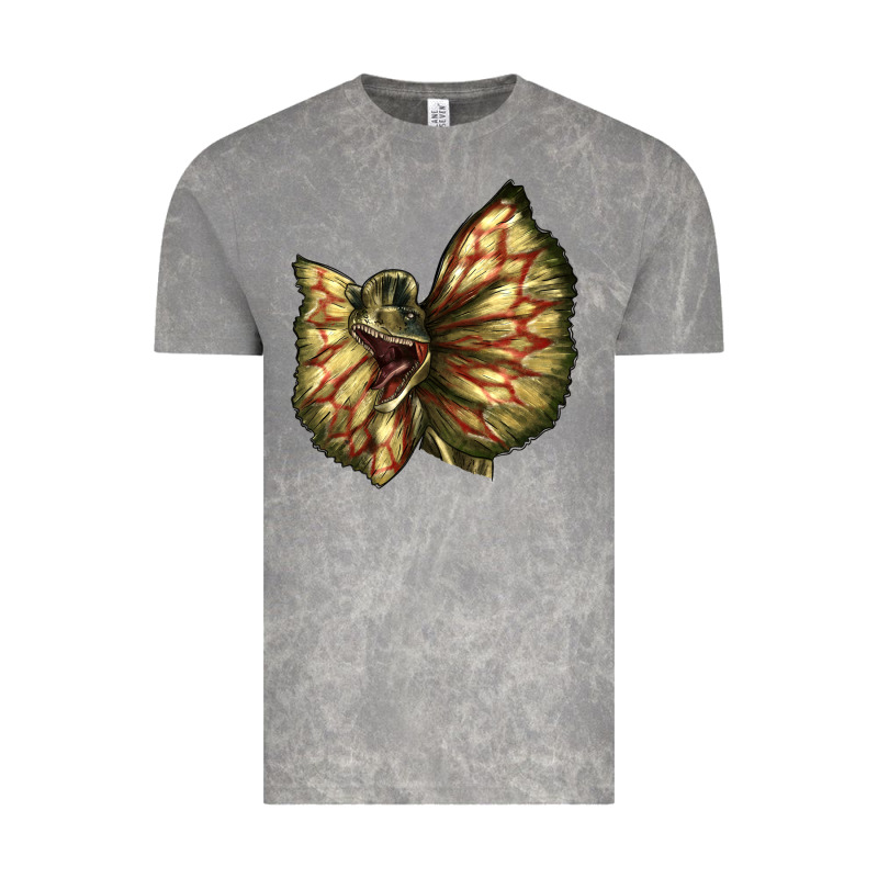 Dilophosaurus Face Vintage Tee by LillyAllenDesigns | Teevron