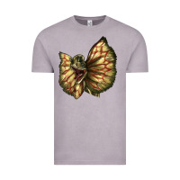 Vintage Zinc dilophosaurus face Vintage Tee - LillyAllenDesigns