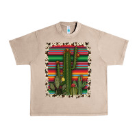 French Oak serape cowhide cacti Urban Heavy Tee - RanaPortraitStore