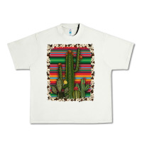 Pistachio serape cowhide cacti Urban Heavy Tee - RanaPortraitStore