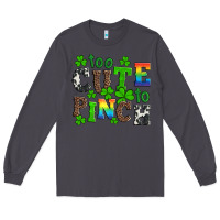 Smoke st patricks too cute to pinch Long Sleeve Tee - Artiststas