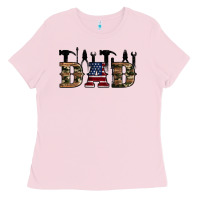 Bubblegum Pink fathers day Ladies Tee - Artiststas