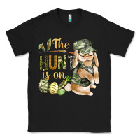 Black The Hunt Is On Classic Tee - BundleAndBundleShop