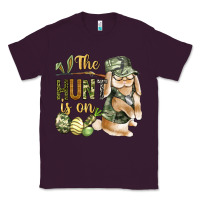 Plum The Hunt Is On Classic Tee - BundleAndBundleShop