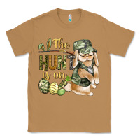 Toasted Coconut The Hunt Is On Classic Tee - BundleAndBundleShop