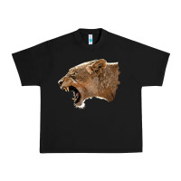 Black Puma Head Urban Heavy Tee - LillyAllenDesigns