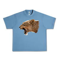 Pebble Blue Puma Head Urban Heavy Tee - LillyAllenDesigns