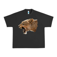 Pigment Black Puma Head Urban Heavy Tee - LillyAllenDesigns