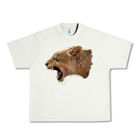 Pistachio Puma Head Urban Heavy Tee - LillyAllenDesigns