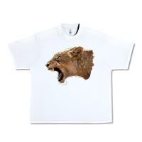 White Puma Head Urban Heavy Tee - LillyAllenDesigns