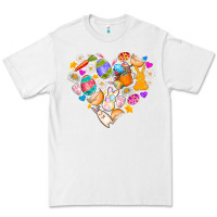 White Easter Love Premium Tee - CowhideDigitalArt