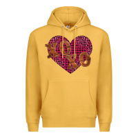 Mustard xoxo Premium Hoodie - BarkalooDesign