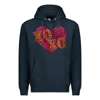 Navy xoxo Premium Hoodie - BarkalooDesign