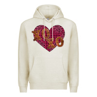 Oatmeal Heather xoxo Premium Hoodie - BarkalooDesign