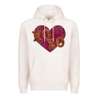 Pale Pink xoxo Premium Hoodie - BarkalooDesign