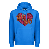 True Royal xoxo Premium Hoodie - BarkalooDesign