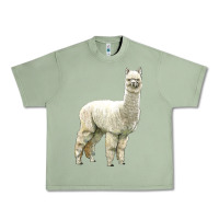 Oil Green Alpaca Urban Heavy Tee - LillyAllenDesigns